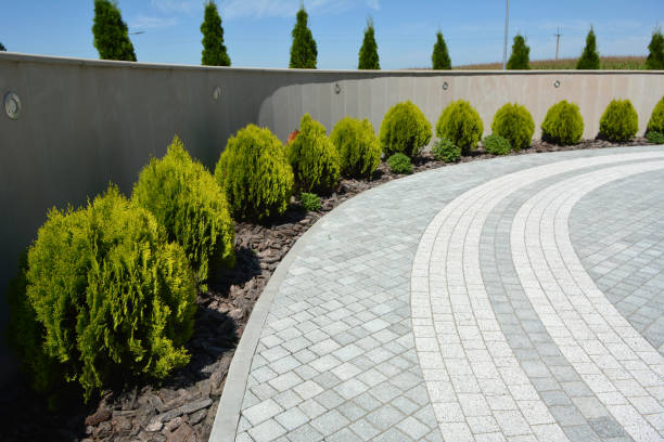 Permeable Paver Driveway in Long View, NC